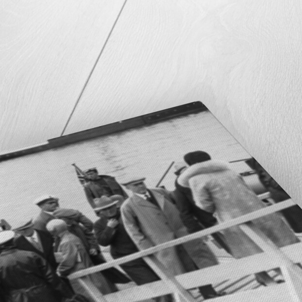 Passenger ship bethed at Molde, Norway by Anonymous