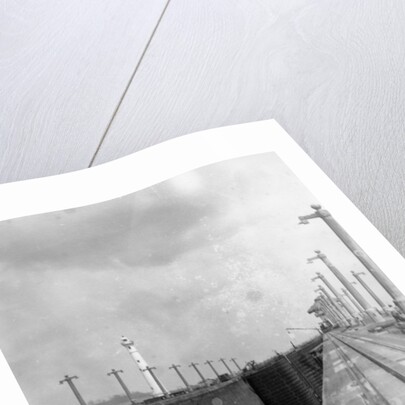 Lock on the Panama Canal by Anonymous