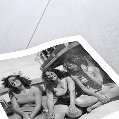 Three passengers on a Cunard Line cruise to the West Indies by Anonymous