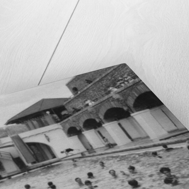 Government bath, Banff, Alberta, Canada by Marjorie Bullock