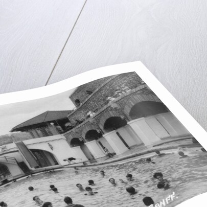 Government bath, Banff, Alberta, Canada by Marjorie Bullock