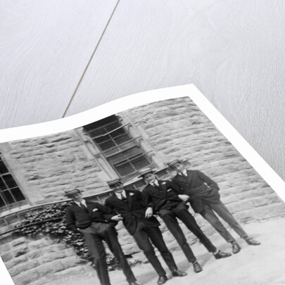 A group of schoolboys or students by Anonymous