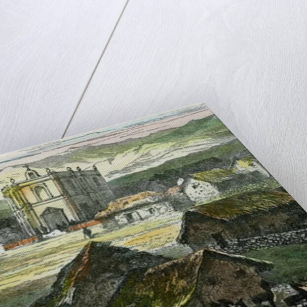 View of Tiahuanaco, near Lake Titicaca, Bolivia by Anonymous