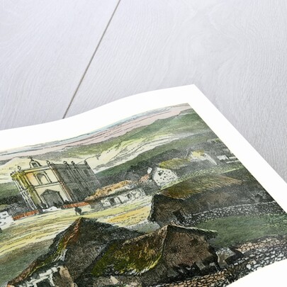 View of Tiahuanaco, near Lake Titicaca, Bolivia by Anonymous