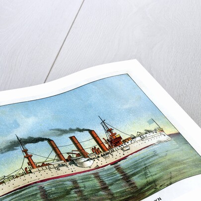 United States Armoured Cruiser Brooklyn by Anonymous