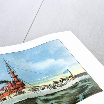 United States Battleship Indiana by Anonymous