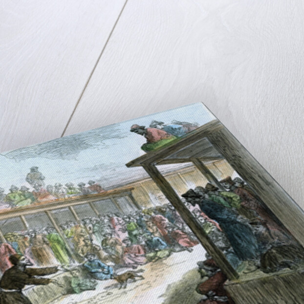 A professional story teller at Kashgar, Xinjiang, China by Anonymous