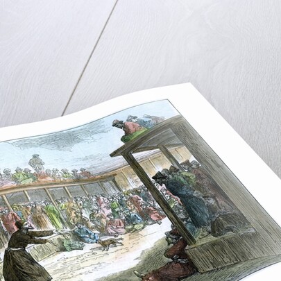 A professional story teller at Kashgar, Xinjiang, China by Anonymous