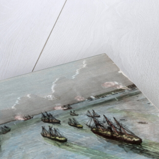 Bombardment of Forts Jackson and St Philip, Louisiana, American Civil War by Anonymous