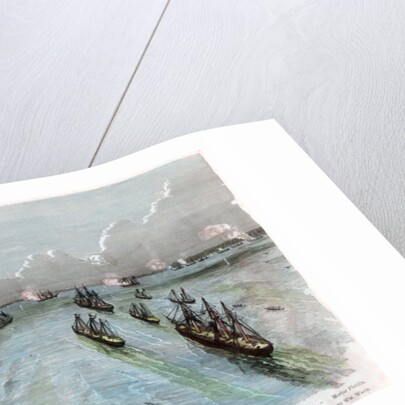 Bombardment of Forts Jackson and St Philip, Louisiana, American Civil War by Anonymous