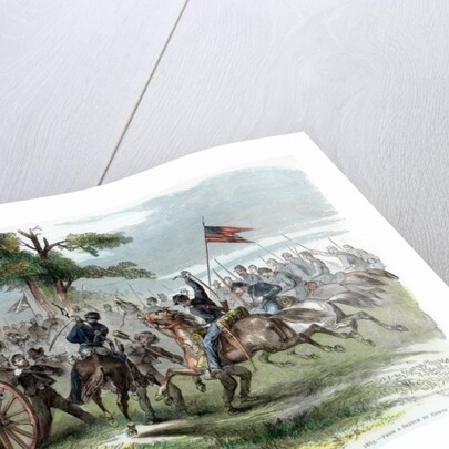 Capture of Confederate guns, near Culpeper, Virginia, American Civil War by Anonymous