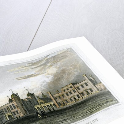 The New Military Academy Woolwich, Kent by J Rogers