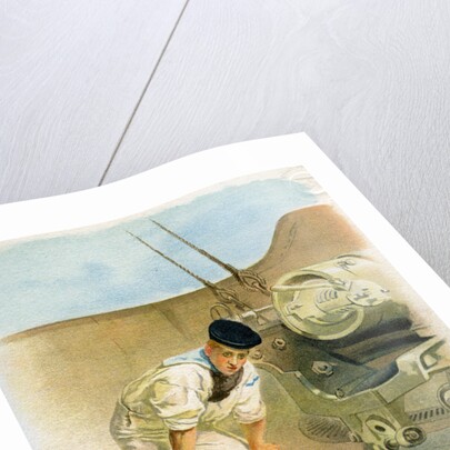 At the Breechloading Gun by Anonymous