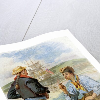 Royal Navy sailors by Anonymous