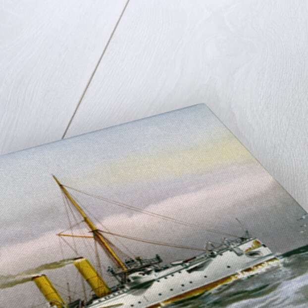 HMS Magicienne, Royal Navy 2nd class cruiser by Anonymous