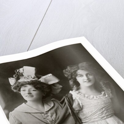 Isa and Empsie Bowman, British actresses by Anonymous