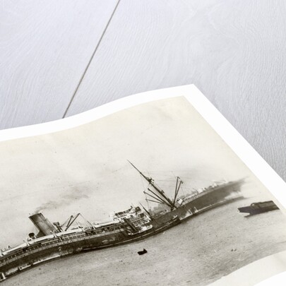 SS Marathon, Aberdeen White Star Line steamship by Kingsway