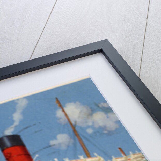 Cunard Line steamship RMS Franconia by Kenneth Denton Shoesmith