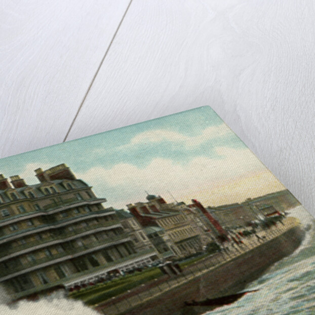 Rough sea, Splash Point, Eastbourne, Sussex by Anonymous