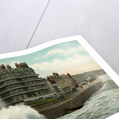 Rough sea, Splash Point, Eastbourne, Sussex by Anonymous