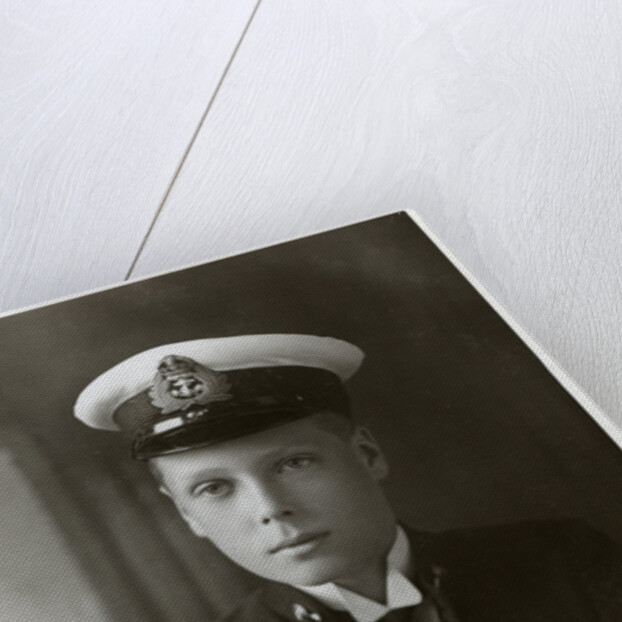 The Prince of Wales in naval uniform by W&D Downey