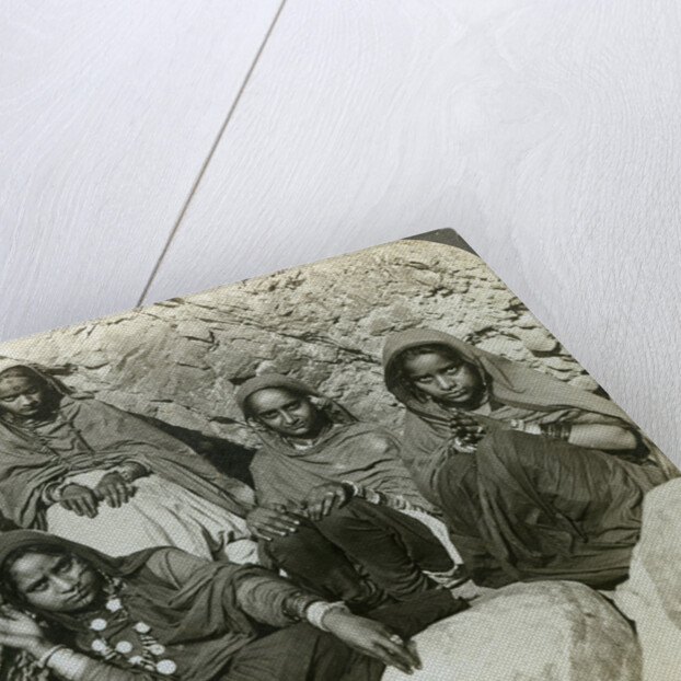 Native 'Bhujji' girls, River Sutlej, Himalayas, India by Underwood & Underwood