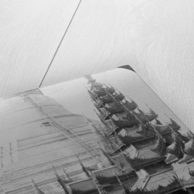 Shwedagon Pagoda, Rangoon, Burma by Underwood & Underwood