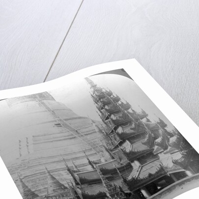 Shwedagon Pagoda, Rangoon, Burma by Underwood & Underwood