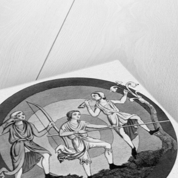 Hunting costume by Anonymous