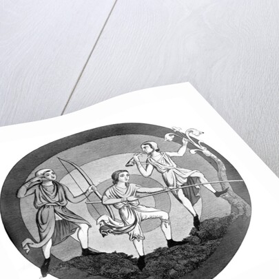 Hunting costume by Anonymous