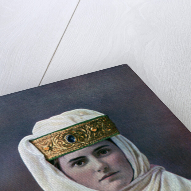 Lady's headdress by Anonymous