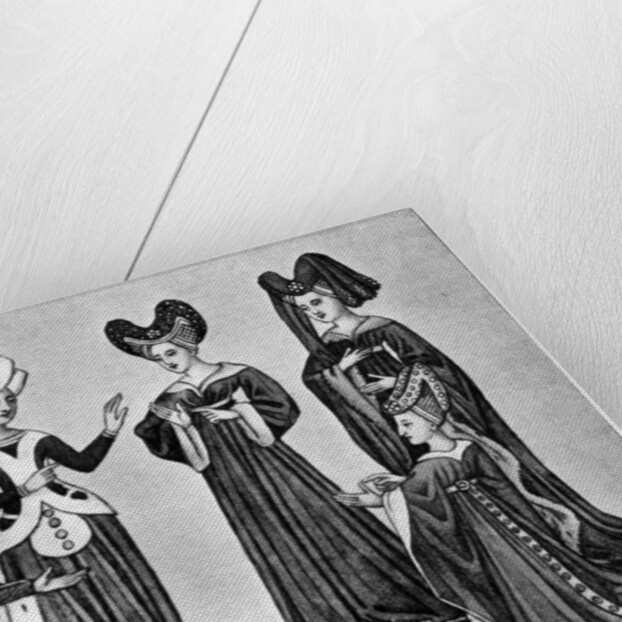 Heart-shaped headdresses by Anonymous