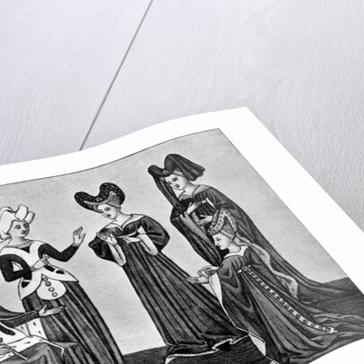 Heart-shaped headdresses by Anonymous