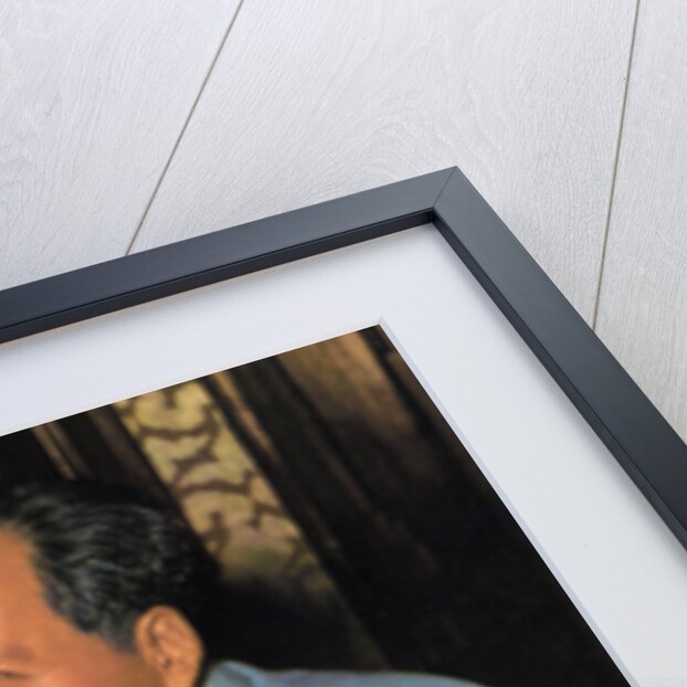 Mao Zedong and Chen Yi, Chinese Communist leaders by Anonymous