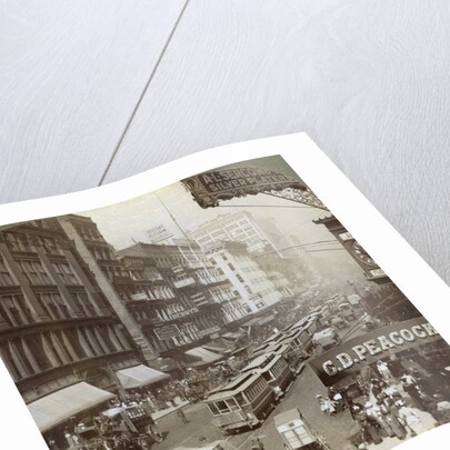 State Street, Chicago, Illinois, USA by Underwood & Underwood