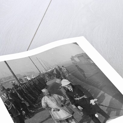 State arrival of the Maharaja of Benares at Delhi, India by HD Girdwood