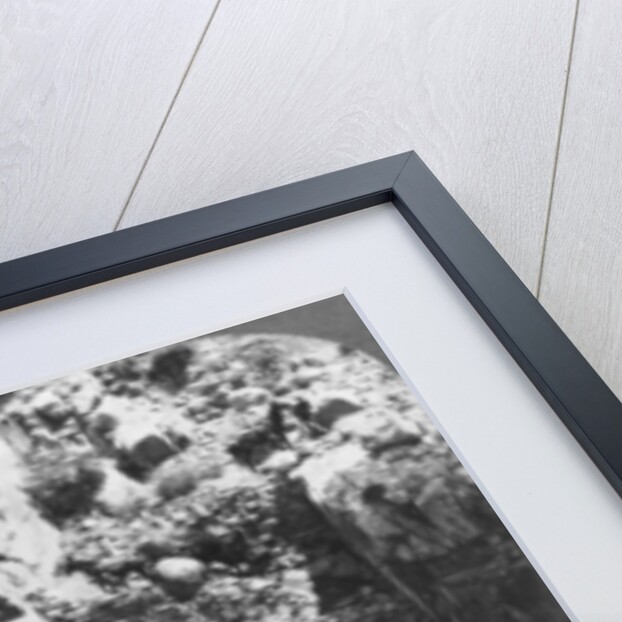 Climbing the steep zig-zag trail at the eastern end of Yosemite Valley, California, USA by Underwood & Underwood