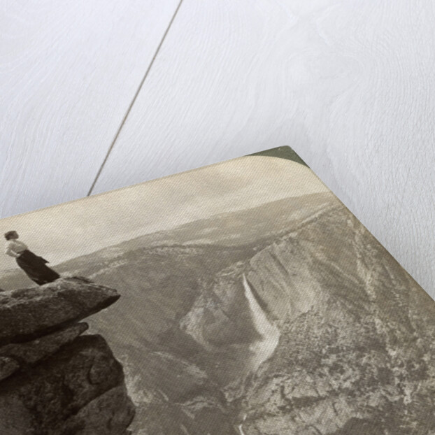 View from Glacier Point, Yosemite Valley, California, USA by Underwood & Underwood