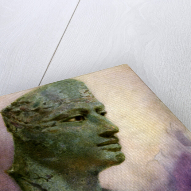 Head of a bronze statue of Pepy I, Ancient Egyptian pharaoh by Winifred Mabel Brunton