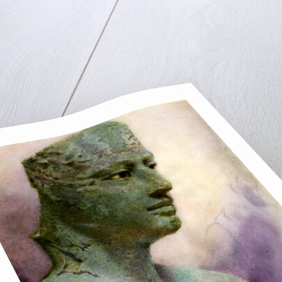 Head of a bronze statue of Pepy I, Ancient Egyptian pharaoh by Winifred Mabel Brunton