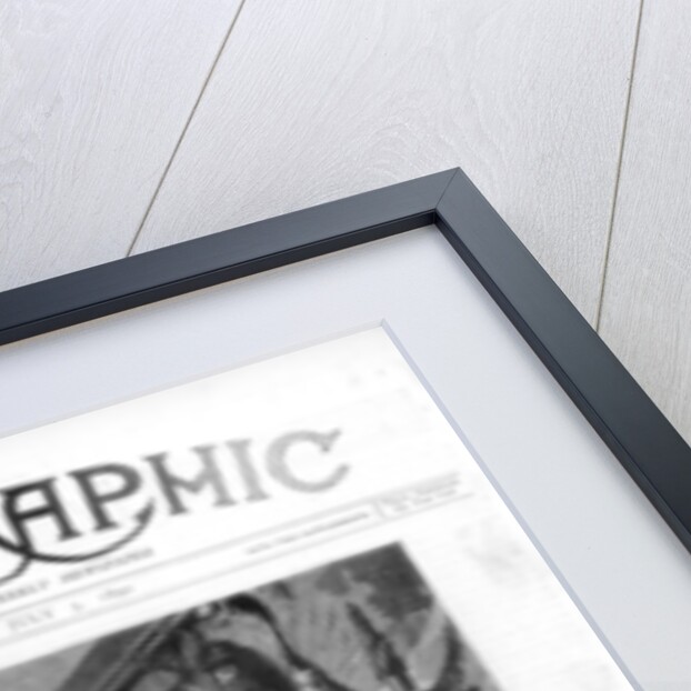 French actress Sarah Bernhardt in her Paris studio, France by Anonymous