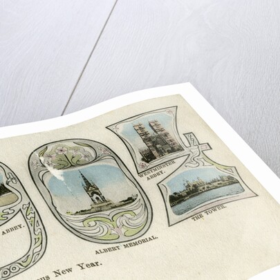 Christmas card by Anonymous