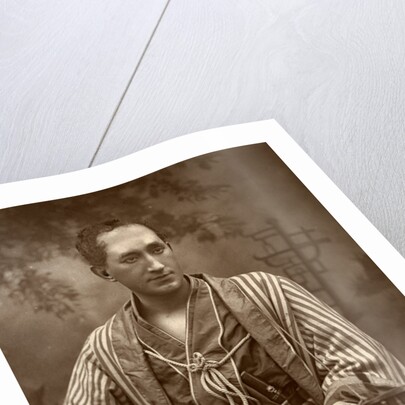 Durward Lely, Scottish opera singer, in Gilbert and Sullivan's 'The Mikado' by Ernest Barraud