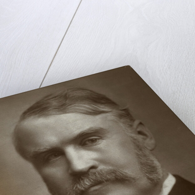 William Schwenck Gilbert, British artist, librettist, playwright and writer by St James's Photographic Co