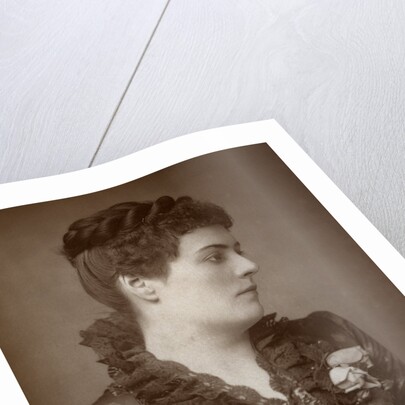 Sophie Eyre, British actress by St James's Photographic Co