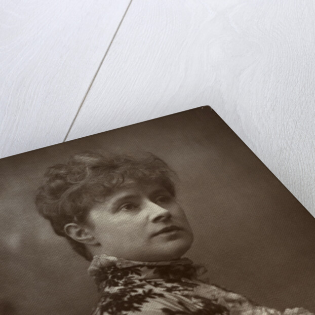 Alice Lingard, British actress and singer by Herbert Rose Barraud