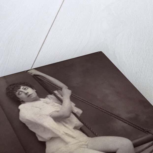 Fannie Leslie, British singer and actress by Anonymous