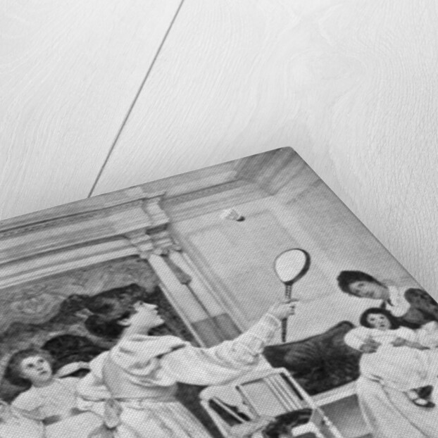 Battledore and Shuttlecock by Anonymous