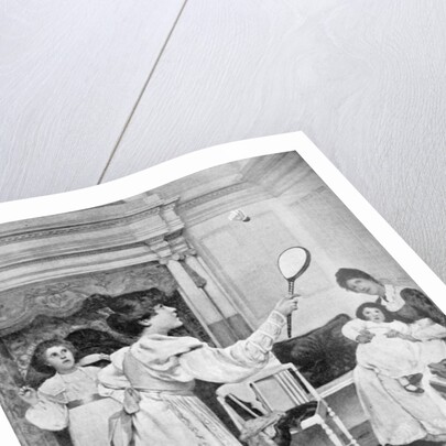 Battledore and Shuttlecock by Anonymous