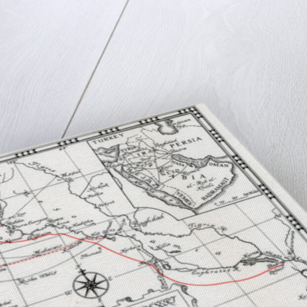 Caravan, courier and pilgrim routes in the Syrian desert by Emery Walker Ltd